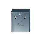 Ashtray Smokers Station 25.4x7.6x31.8 cm Galvanized steel Black for wall product photo