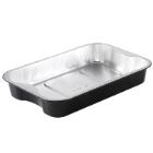 Aluminum tray Ready2Cook 1400 ml 265x162x47 mm Black product photo