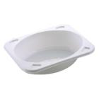 Tray 1-compartment 2160-1C 395 ml 160x122x39 mm CPET White product photo