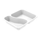 Bakke 2-rum 2227-2F 430/685 ml 227x178x43 mm CPET Hvid product photo