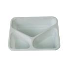 Tray 3-compartment C2227-3K 255/355/685ml L227xW178xH53mm CPET White product photo