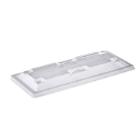 Plastic lid Gourmet Express 254x125x20 mm APET Clear product photo