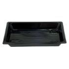 Sushi tray 215x147x25 mm RPET Black product photo