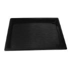 Sushi tray 365x265x28 mm RPET Black low product photo