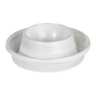 Egg cup &Oslash;80 mm with collection edge PS White product photo