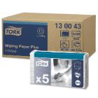 Aft&oslash;rringsklud Tork Plus W4 2-lag 324x385 mm Toppak Hvid product photo