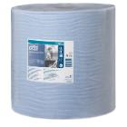 Wiping roll Industry Tork Plus W1 2-layer &Oslash;39cm W36.9cmxL510m Mix FSC Blue product photo