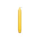 Crown candle &Oslash;23x200 mm Burning time 8 hours Dipped Stearin Yellow product photo