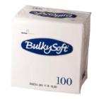 Napkin BulkySoft Cocktail 24x24 cm 1/4‑fold 2‑ply Ecolabel White product photo