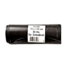 Bag 100 liters W700xL1100mm 35my Co-extruded Black product photo