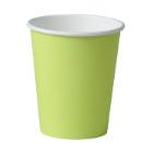 Coffee cup Cardboard &Oslash;80xH90mm 25cl 8oz Single Wall Kiwi product photo