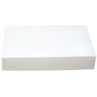 Cake box fold itself no. 4 L290xW190xH50mm cardboard white product photo