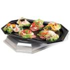 Plastic lid octagonal L550xW375xH63mm Clear product photo