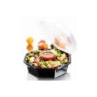 Multibox Octaview 190x190x70 mm with dressing cup PS Black/Clear product photo