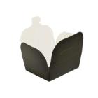 Takeaway box 1000 ml 100x165x58 mm PE-Coated Matt black product photo