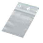 Zipper bag 40x60 mm 50 my without writing field LDPE product photo