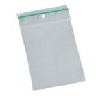 Zipper bag 60x80 mm 50 my without writing field LDPE product photo