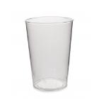 Plastic glass Verive reusable 30cl &Oslash;77mm PP clear product photo