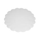 Dish paper &Oslash;14 cm Round Embossed White product photo
