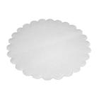 Dish paper &Oslash;20 cm Round Embossed White product photo