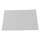 Dish paper 29x38 cm square embossed white product photo