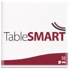 Napkin TableSMART airlaid 48x48 cm 1/4 fold White product photo