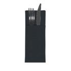 Napkin TableSMART Airlaid 40x32 cm for Cutlery Black product photo