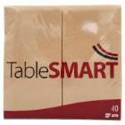 Napkin TableSMART airlaid 40x40cm 1/8 fold Natural product photo