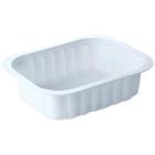 Tray 1-compartment 1/8 GN 350 ml 138x114x35 mm PP White product photo