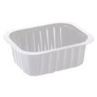 Tray 1-compartment 1/8 GN 470 ml 138x114x53 mm PP White product photo