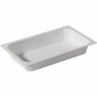 Bakke 1-rum 1/4 GN 1180 ml 265x162x40 mm PP Hvid product photo