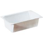 Tray 1-compartment 1/4 GN 1500 ml 265x162x50 mm PP White product photo