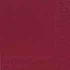 Napkin Duni 40x40 cm 3-layer Bordeaux 125 pcs product photo