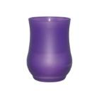 Lysbowle Burning time 40 hours Frosted Purple Glass product photo