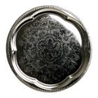 Serving dish &Oslash;35 cm Round silver tin product photo