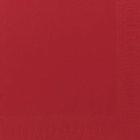 Napkin Duni 40x40 cm 3-layer Red 125 pcs product photo