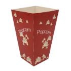 Popcorn cup 0.7 ltr 25 oz 155 mm Red with white popcorn product photo