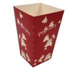 Popcorn cup 1.4 ltr 48 oz 180 mm Red with white popcorn product photo