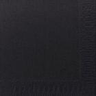 Napkin Duni 24x24 cm 2-layer Black product photo