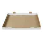 Transport box 600x430x50 mm Brown/White Kagemandsstr product photo