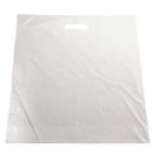 Carrying bag 420x450/50 mm 40 my LDPE with 50% recycled plastic White product photo