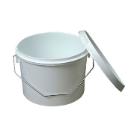 L&aring;g til spand 9281 2.5 ltr plast hvid PAKKES MED 6 stk/POSE product photo
