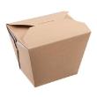 Takeaway box 750 ml 118/84x97/63x92 mm with PE Brown product photo