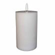 LED block light 7.5x10 cm with 3D flame White product photo