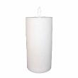 LED block light 7.5x12 cm with 3D flame White product photo