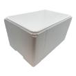 Termokasse 1/1GN L60xB40xH32cm EPS uden L&aring;g Hvid product photo