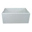 Insulated box 1/1 GN, 40 liters, L60 x W40 x H25 cm, EPS without lid, white. product photo