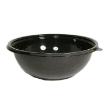 Plastsk&aring;l bowle  2250 ml &Oslash;260x90 mm Rund RPET Sort product photo