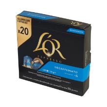 Coffee capsules L'or espresso decafeinato 20pc product photo
