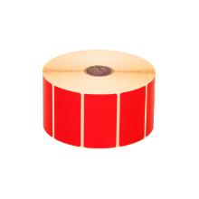 Sticker zebra rood 57x32mm product photo